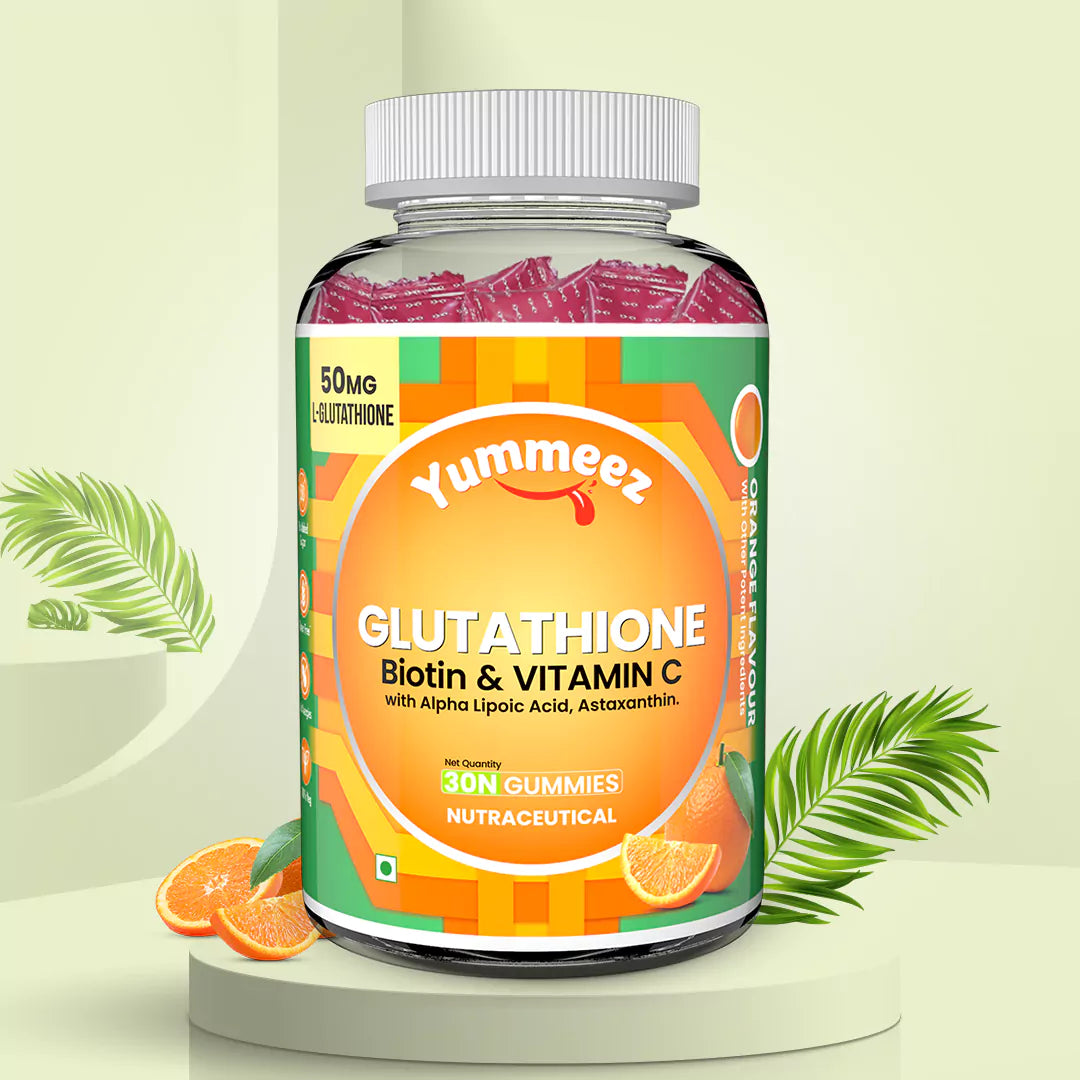 L-Glutathione gummy with Biotin | 2-in-1 Gummies | Naturyz L-Glutathione gummy with Biotin | 2-in-1 Gummies | Naturyz