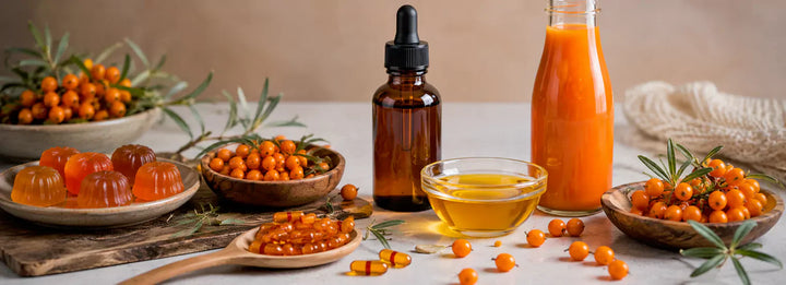 Sea Buckthorn in Capsules, Oil, Juice and Gummies: Form Guide