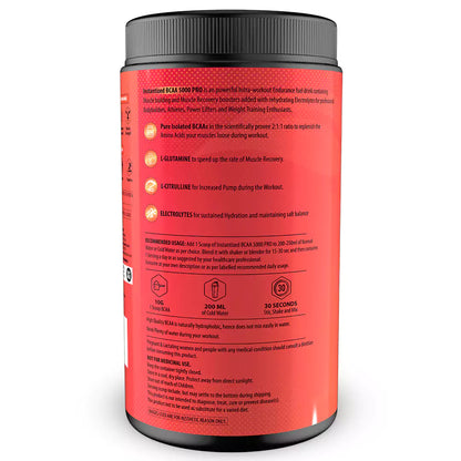 Instantized BCAA 5000 PRO With 5G Vegan BCAAs (Mango Orange Mix)