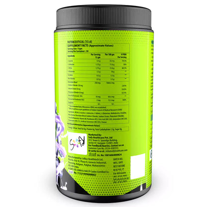 Naturyz Instantized BCAA 450g (Blueberry Mojito Flavour)-With Shaker