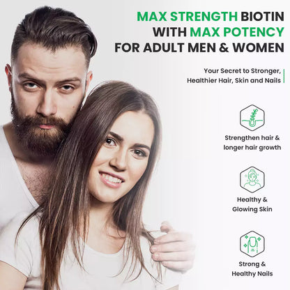 Natural Triple 100% Plant Biotin Source with Agati, Suryamukhi, Jatamansi