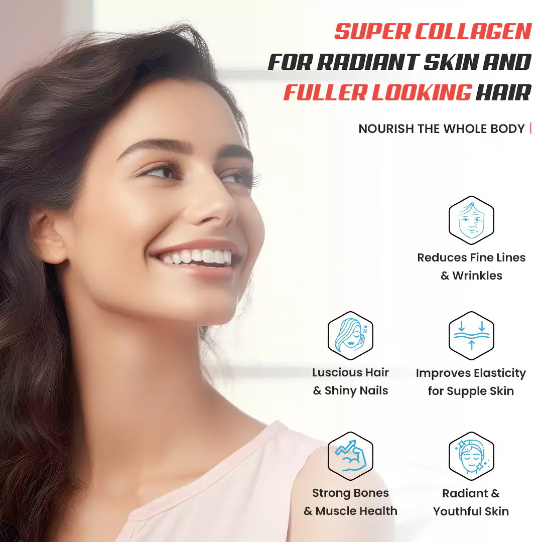Marine Collagen Skin X5 With Power of 5 Blend & Complex (Lemon)