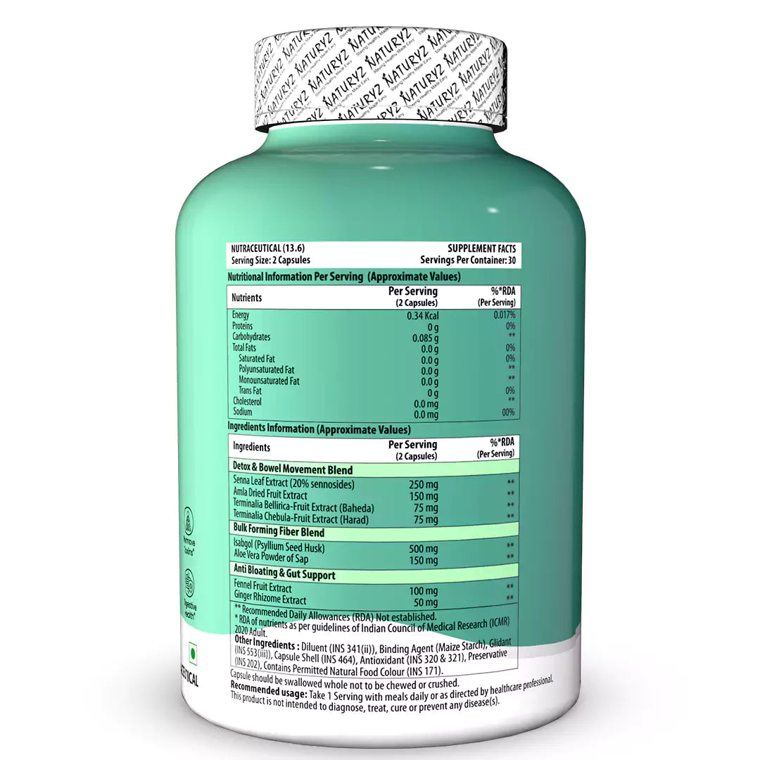 Naturyz Daily Detox Reset Capsules