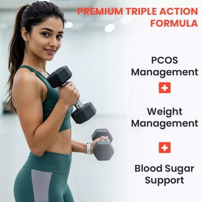 Premium Berberine + Cinnamon + Turmeric Supplement 60 Capsules