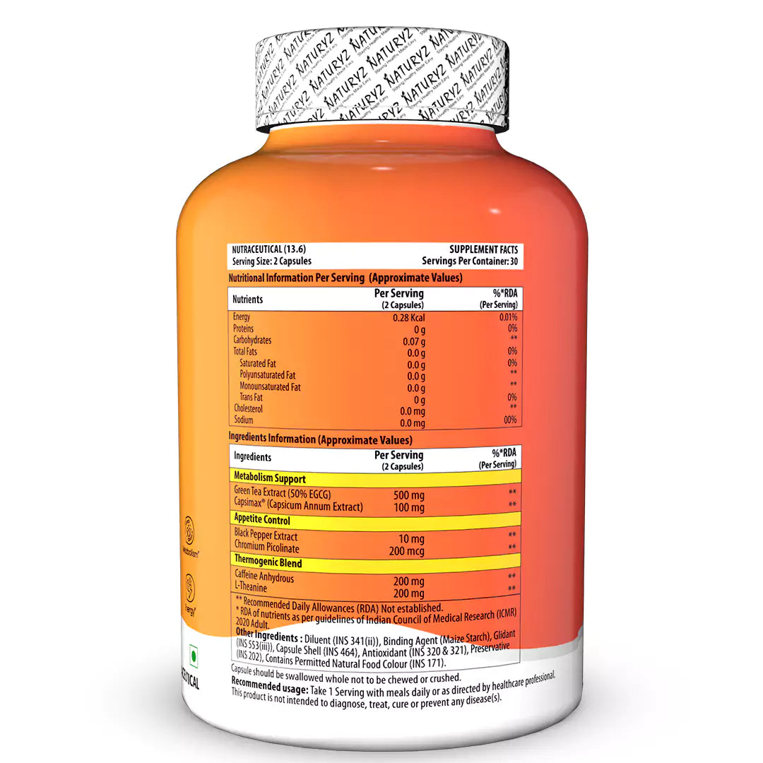 Naturyz Fireburn XT Capsules