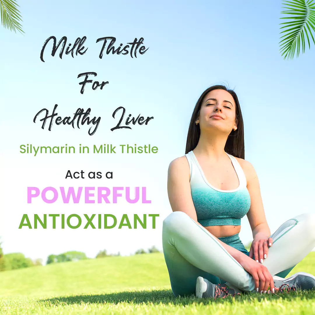 Extra Strength Milk Thistle 1400mg | Supports Liver Health & Natural Detox