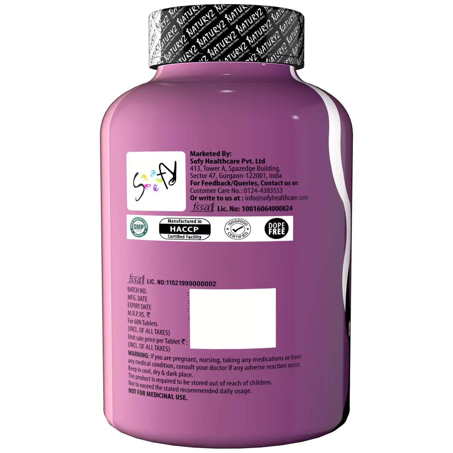 Naturyz Jointe Complete Solution For Joints - 60 Tablets