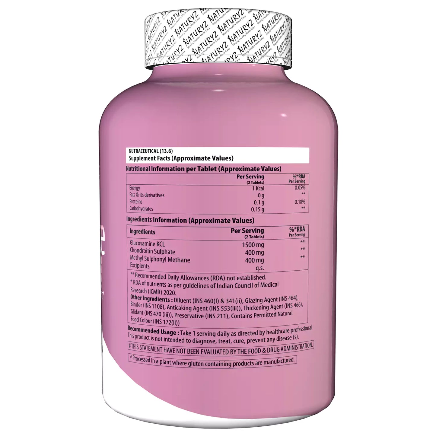 Naturyz Jointe Complete Solution For Joints - 60 Tablets