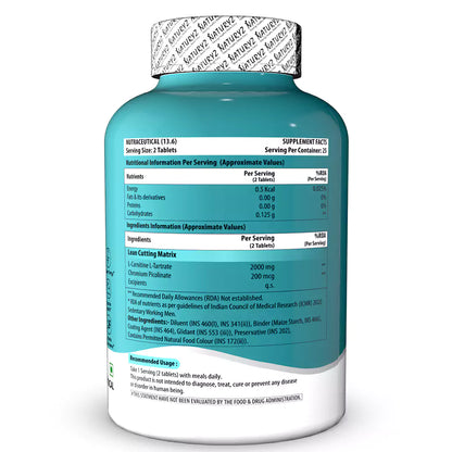 Triple Strength L-Carnitine L-Tartrate 2000mg