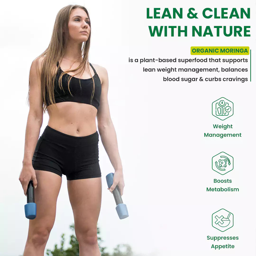 Organic Moringa Highest Strength 1200mg tablets