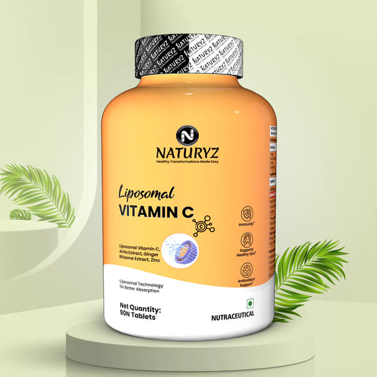 Liposomal Vitamin C Tablets with Amla, Zinc & Ginger - 90 Tablets