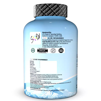 NATURYZ Liposomal Cod Liver Oil with Vitamins A, D3 & E | Daily Nutrition for Men & Women