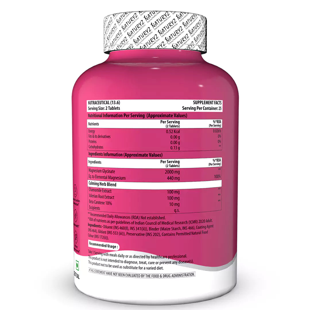 Triple Strength Magnesium Glycinate 2000mg