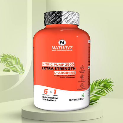 Nitric Pump 2500 mg Extra Strength L-Arginine