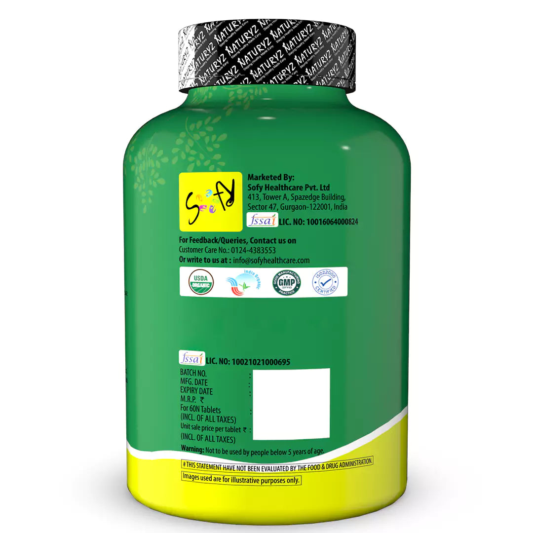 Organic Moringa Highest Strength 1200mg tablets