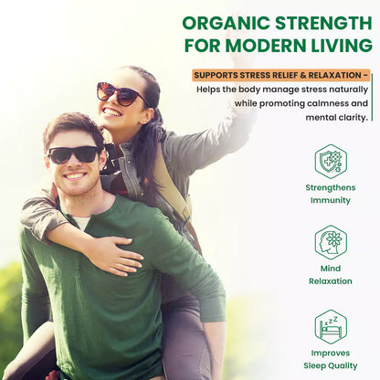 Organic Ashwagandha Highest Strength 1200mg tablets