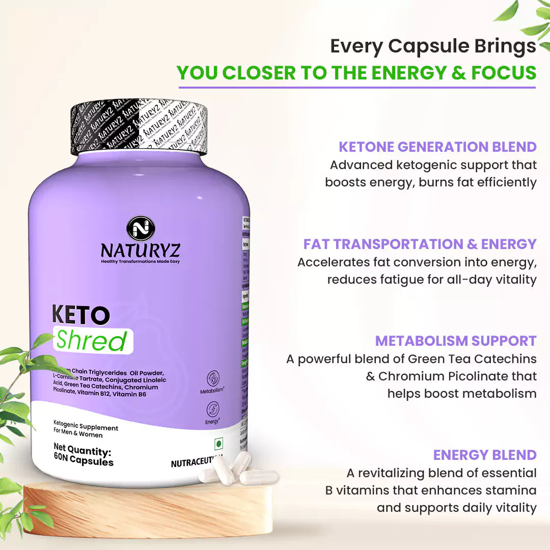 KETO SHRED Ketogenic Burner for Men & Women