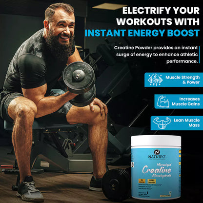 Micronized Creatine Monohydrate 3G Creatine | 10 MG Quercetin (Unflavoured)