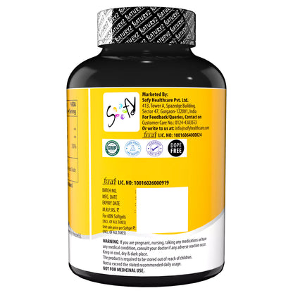 World's First Mango Flavored Triple Omega 3 Fish Oil - 60 Capsules