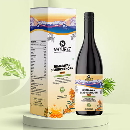 Himalayan Sea Buckthorn Pulp 400ml  | Makes 80 Glasses
