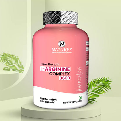 Triple Strength 3600mg L-Arginine Complex | Bioactive form Arginine AKG