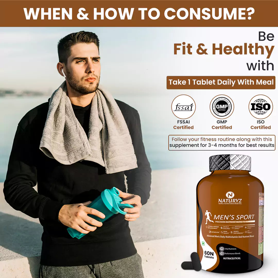 Men's Sport Specialized Daily Multivitamin for Men