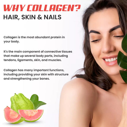 Marine Collagen Skin X5 With Power of 5 Blend & Complex (Guava)
