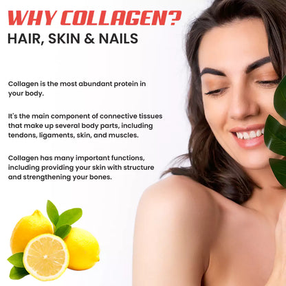 Marine Collagen Skin X5 With Power of 5 Blend & Complex (Lemon)
