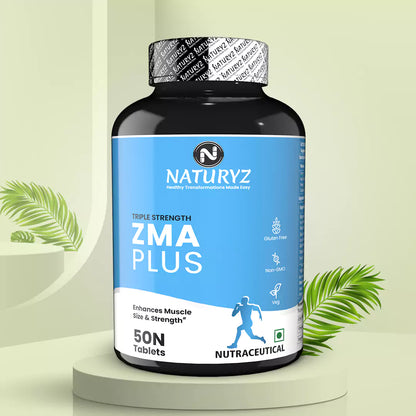 Triple Strength ZMA Plus, 5-in-1 Muscle Strength & Nightime Recovery Support Tablets