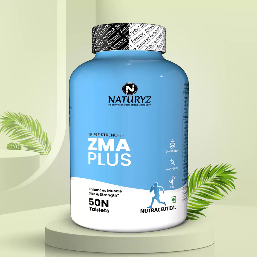 Triple Strength ZMA Plus, 5-in-1 Muscle Strength & Nightime Recovery Support Tablets