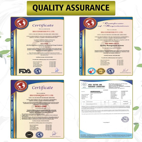 quality assurance certificate
